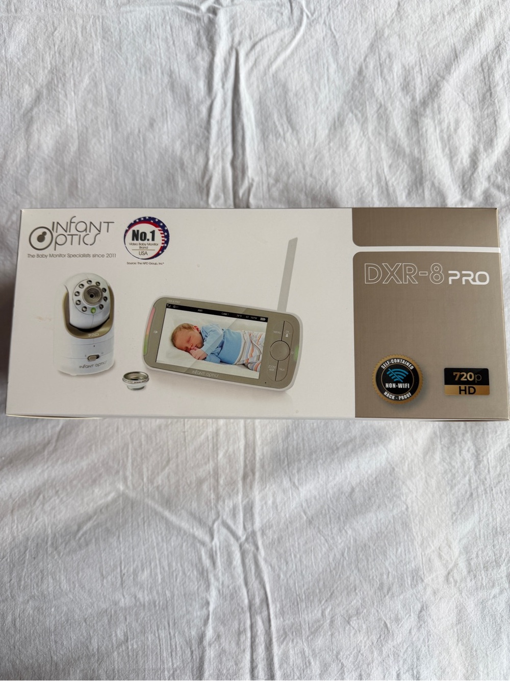 Infant Optics DXR-8 Pro 720p HD Baby Monitor